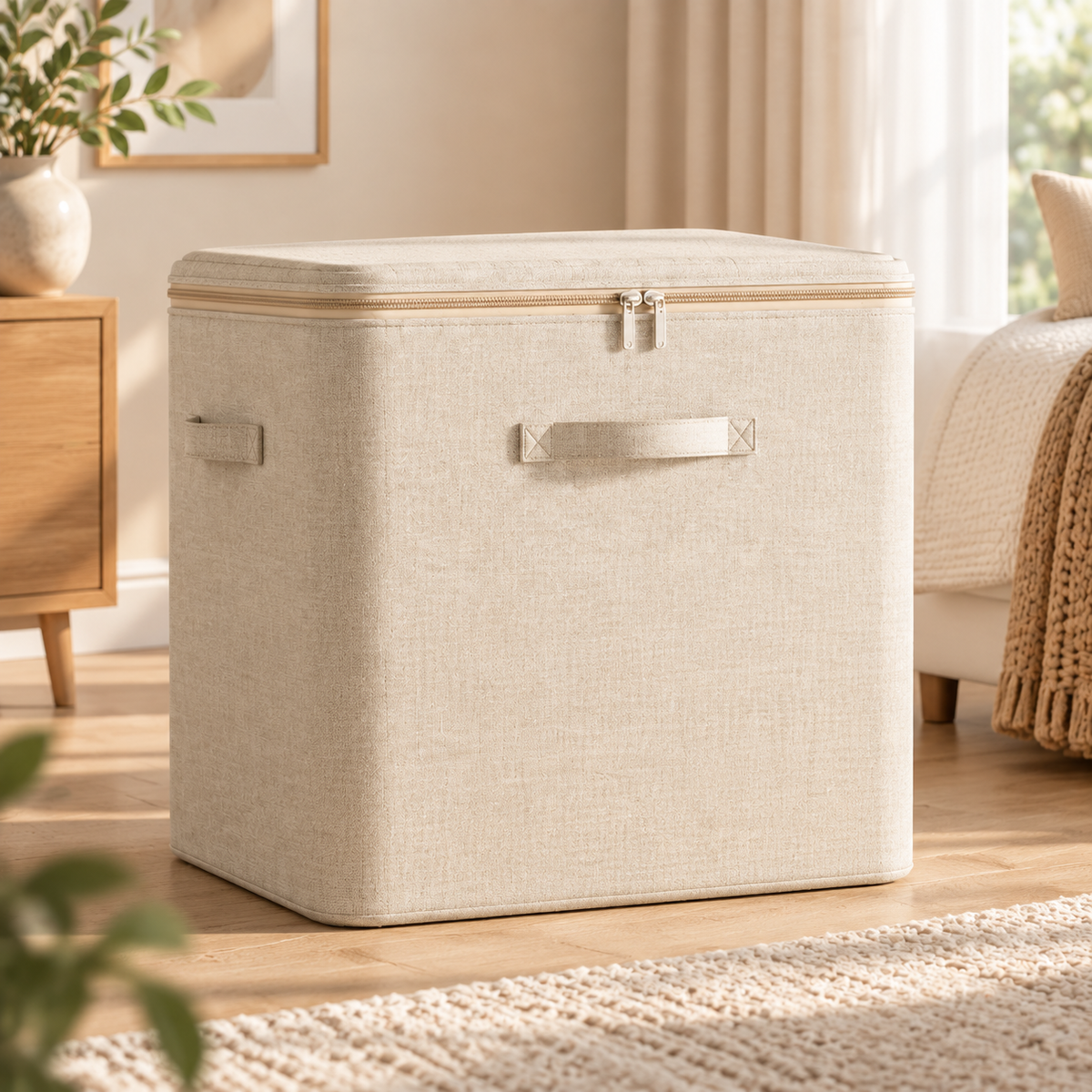 Lunara Linen Storage Chest